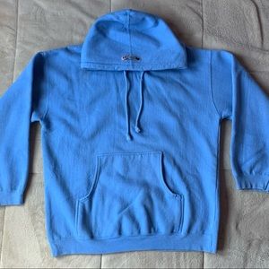 Blue Oversized Hoodie